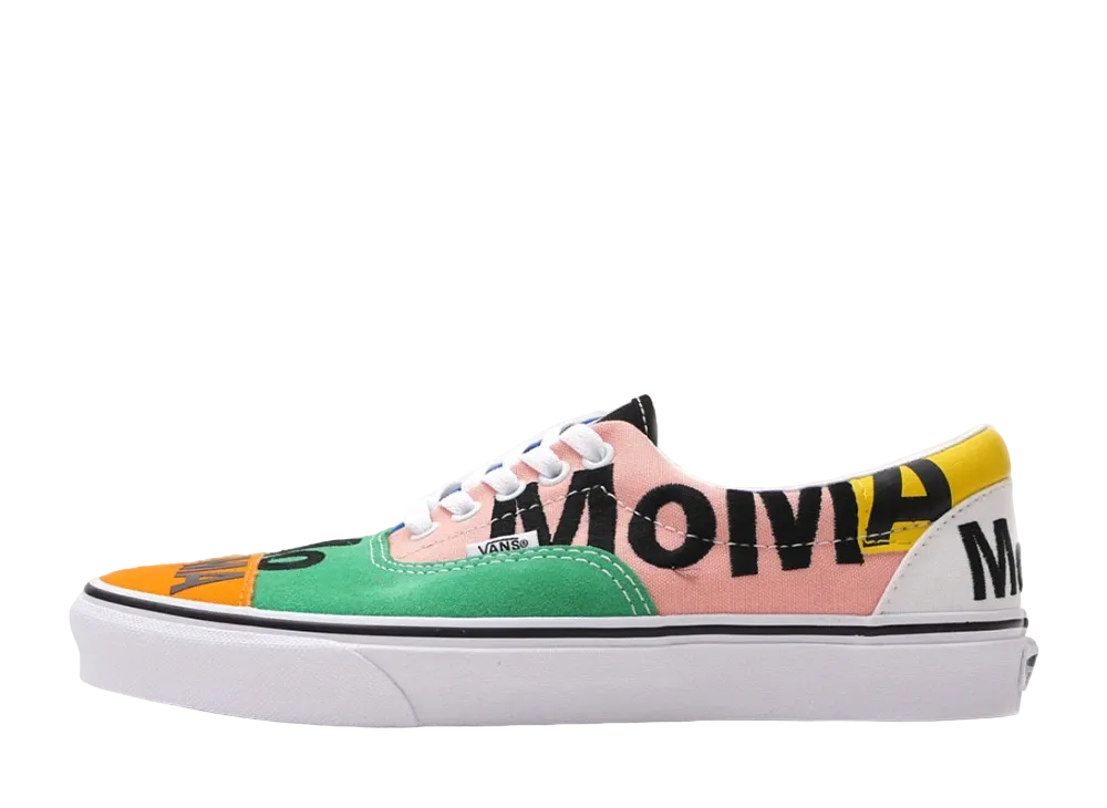 MoMa × Vans Era "Multi/True White"