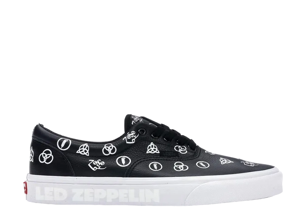 Led Zeppelin × Vans Era "Black/True White"