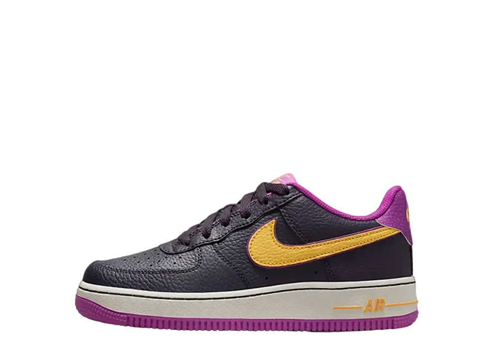 Nike GS Air Force 1 Low "Cave Purple/Solar Flare"