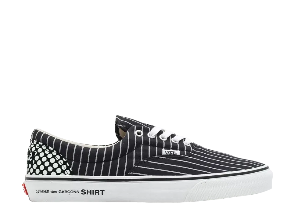 Supreme × COMME des GARCONS SHIRT × Vans Era "Black"