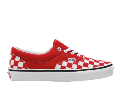 Vans Era "Checkerboard Racing Red"