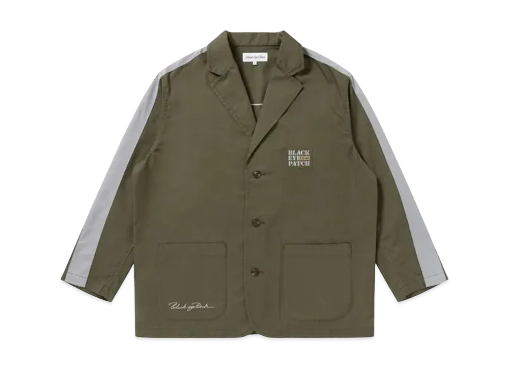 BlackEyePatch BEP Jeans Stomped Cotton Jacket "Olive"