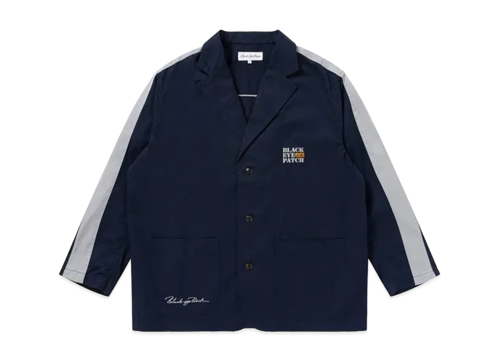 BlackEyePatch BEP Jeans Stomped Cotton Jacket "Navy"