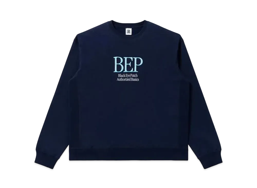 BlackEyePatch BEP OS Logo Crew Sweat "Navy"