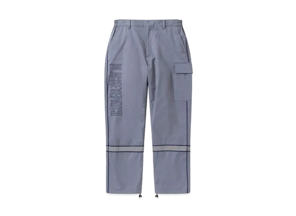 BlackEyePatch Vertical Logo Reflector Workpants "Gray"