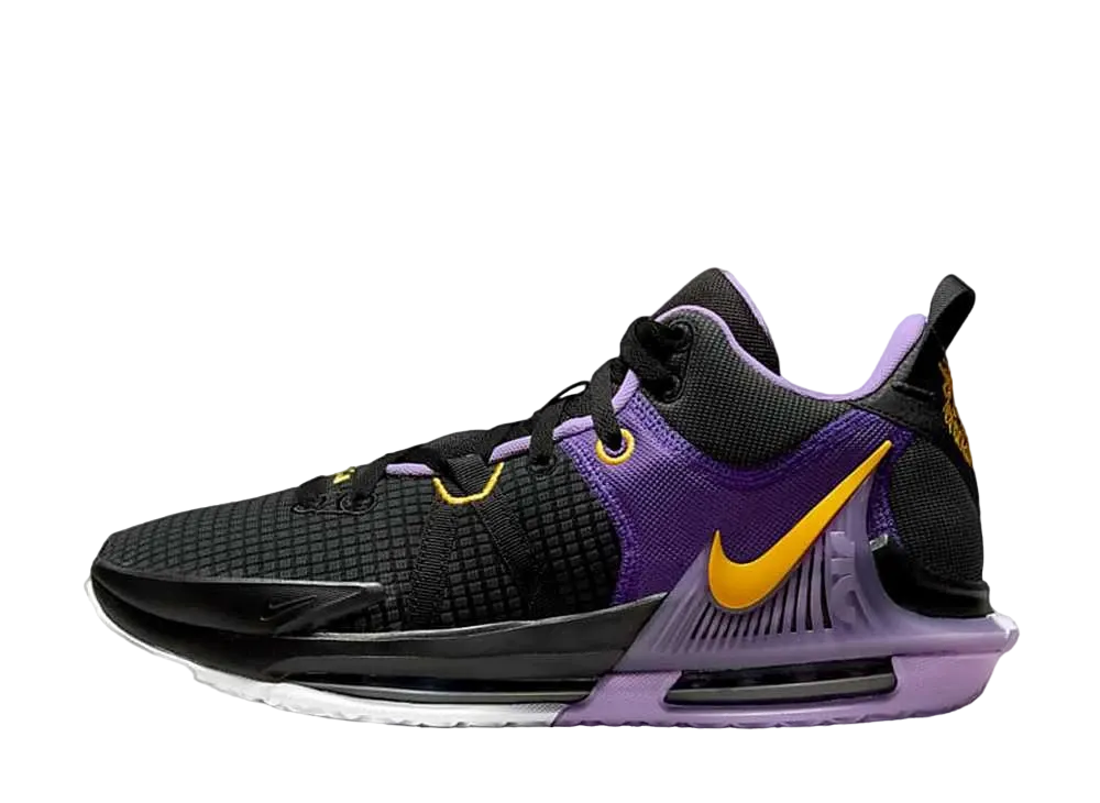 Nike Lebron Witness 7 "Black/Lilac/Coat Purple/University Gold"