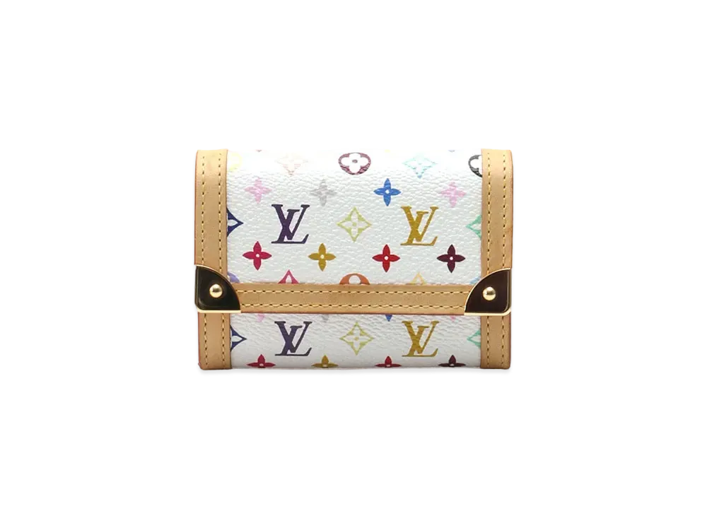 Louis Vuitton Viennois Wallet Monogram Multicolor "Blanc"