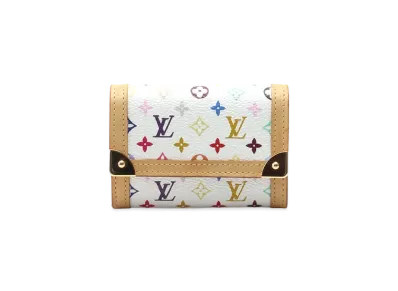 Louis Vuitton Viennois Wallet Monogram Multicolor "Blanc"