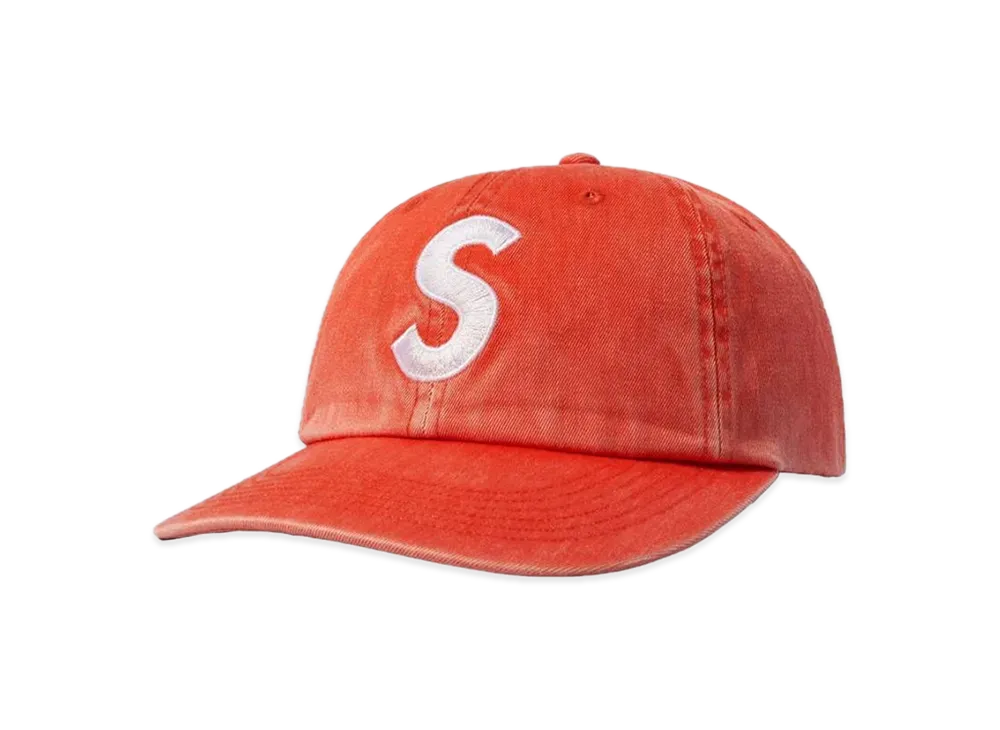 Supreme Pigment Print S Logo 6-Panel "Orange"