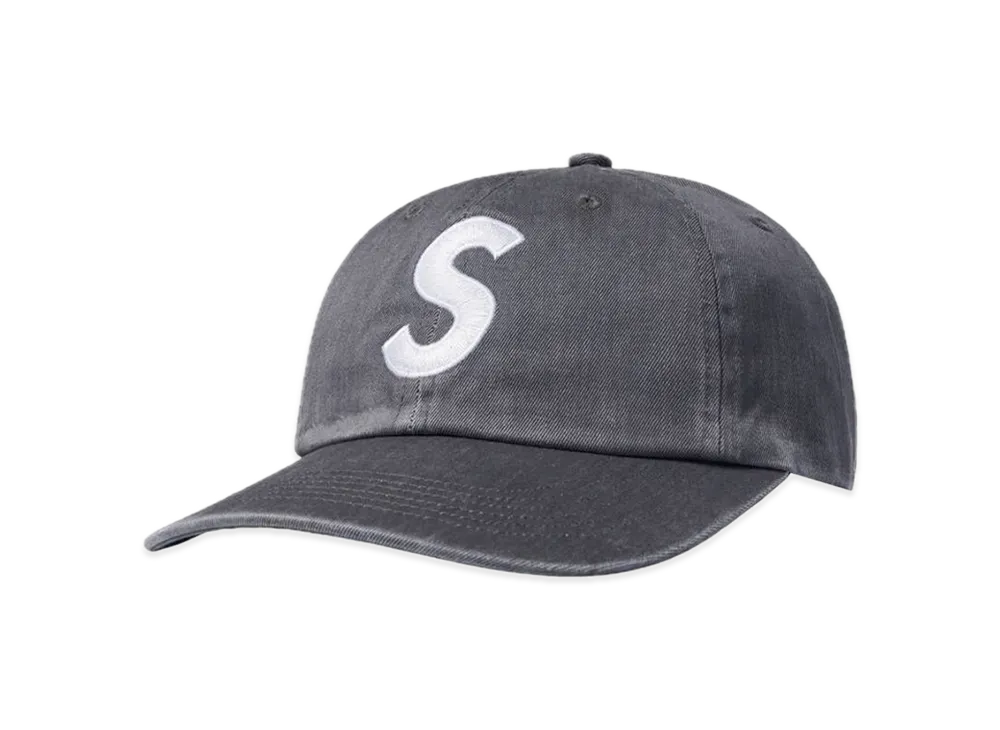Supreme Pigment Print S Logo 6-Panel "Grey"