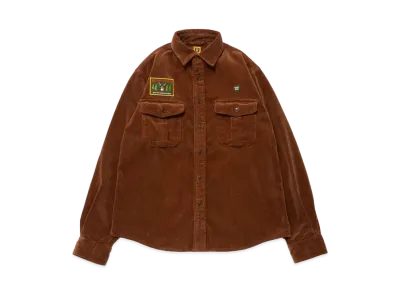 HUMAN MADE CORDUROY WORKSHIRT "Brown"