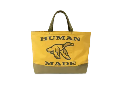 HUMAN MADE TOTE BAG LARGE "Yellow"