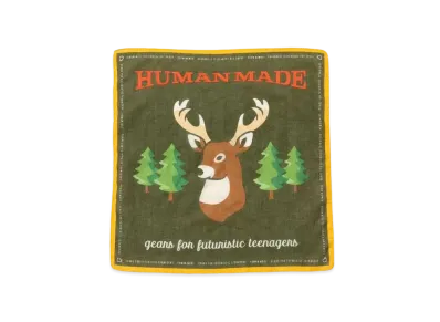 HUMAN MADE BANDANA #2 "Olive Drab"