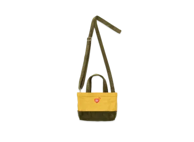 HUMAN MADE MINI SHOULDER TOTE BAG "Yellow"