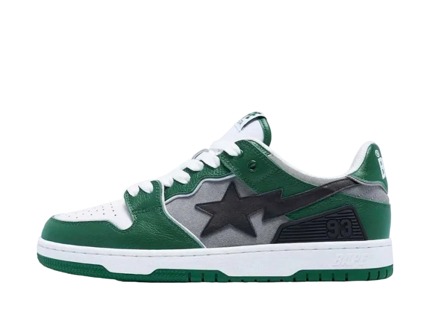 ア ベイジング エイプ スケートスタ "グリーン"