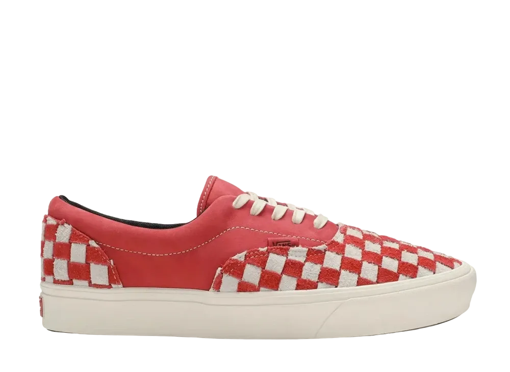 Vans Comfycush Era XL "Racing Red Chenille Checkerboard"