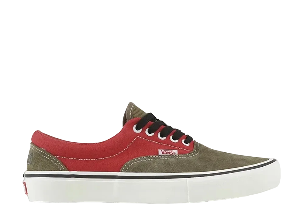 Lotties Skateshop × Vans Era "Red/Military"