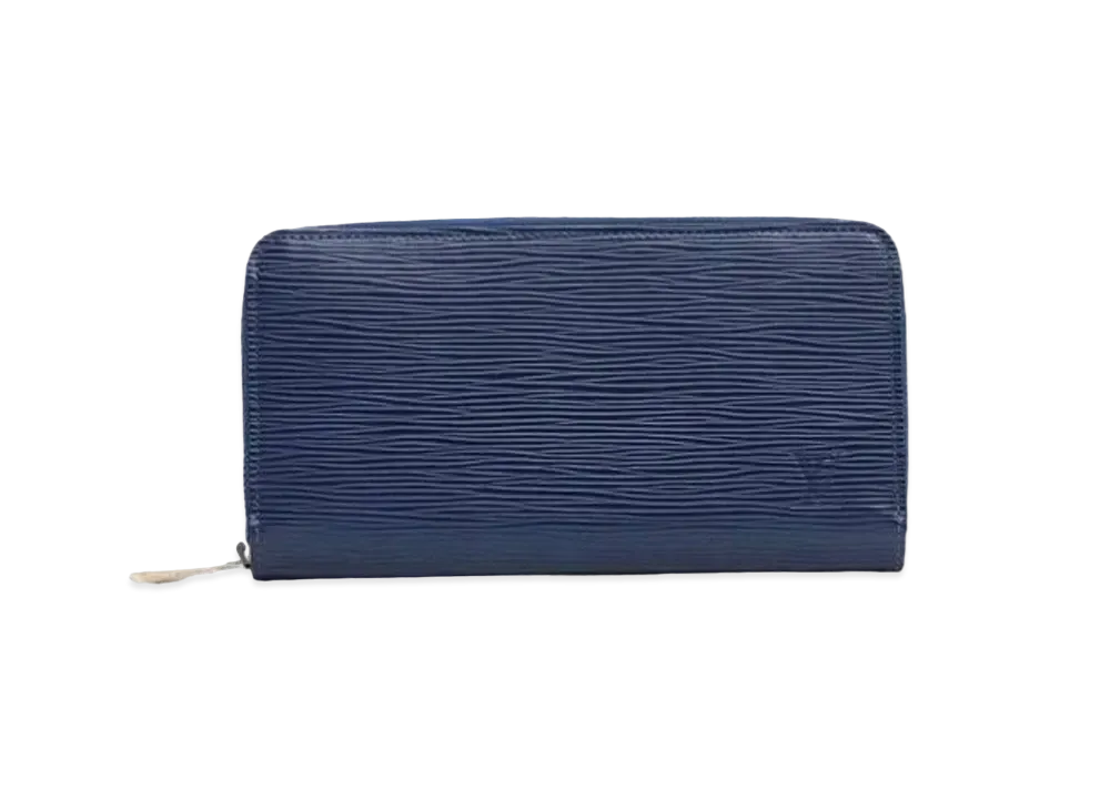 Louis Vuitton Epi Zippy Wallet "Andigo Blue"