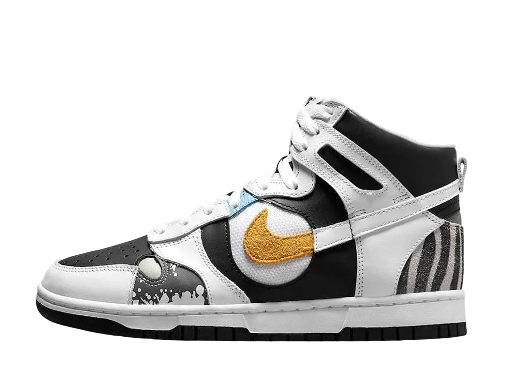 Nike Women's Dunk High "White and Black"