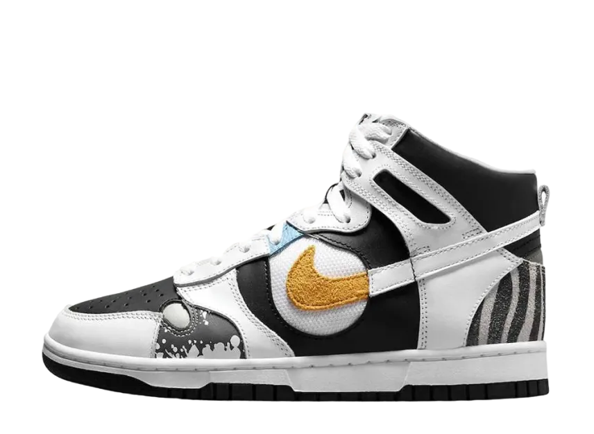 ナイキ ウィメンズ ダンク ハイ "ホワイト アンド ブラック"