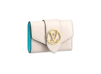 Louis Vuitton Portefeuille LV Pont Neuf Compact "Creme"