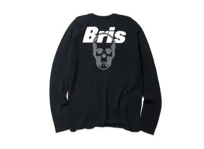 F.C.Real Bristol lucien pellat-finet Skull Intarsia Knit"Black"