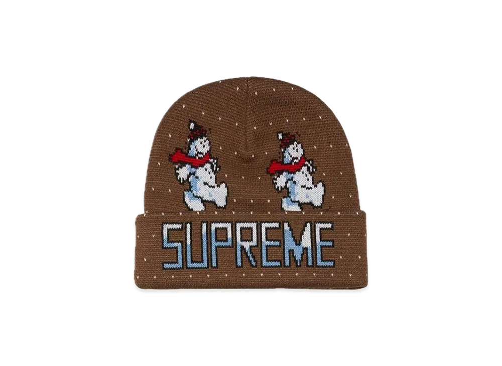 Supreme Snowman Beanie "Brown"