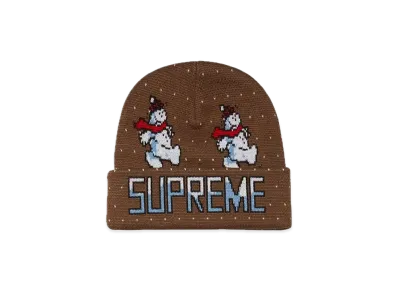 Supreme Snowman Beanie "Brown"