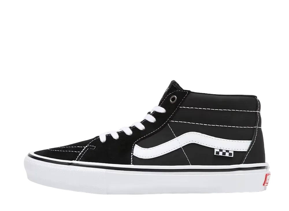 バンズ スケート グロッソ ミッド "ブラック ホワイト"