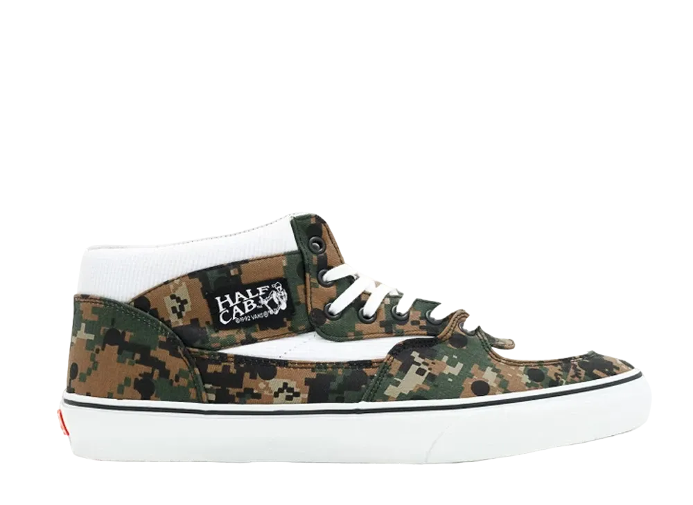 CDG × バンズ ハーフキャブ サプリーム デジ カモ "オリーブ"