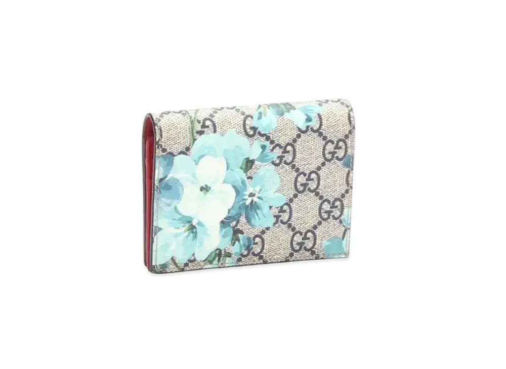 グッチ GGブルームス スプリーム ジップ ラウンド ウォレット 