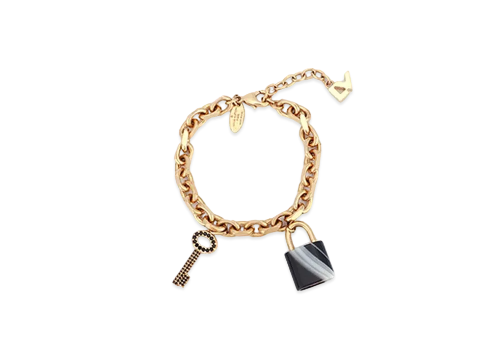 Louis Vuitton Padlock Key Bracelet
