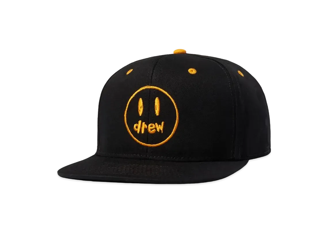drew house sketch mascot snapback hat "Black"