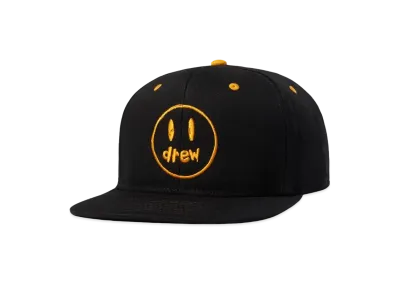 drew house sketch mascot snapback hat "Black"