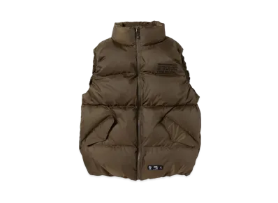 NEIGHBORHOOD Down Vest . PE "Olive Drab"