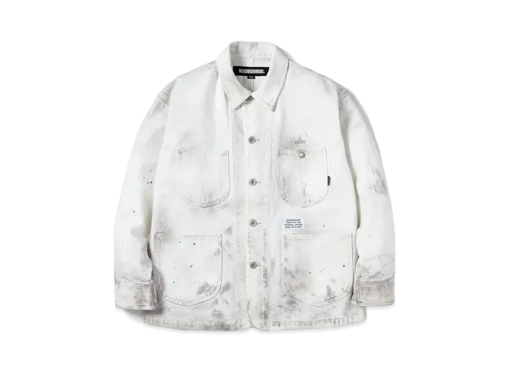 NEIGHBORHOOD White Coverall JK . CO 