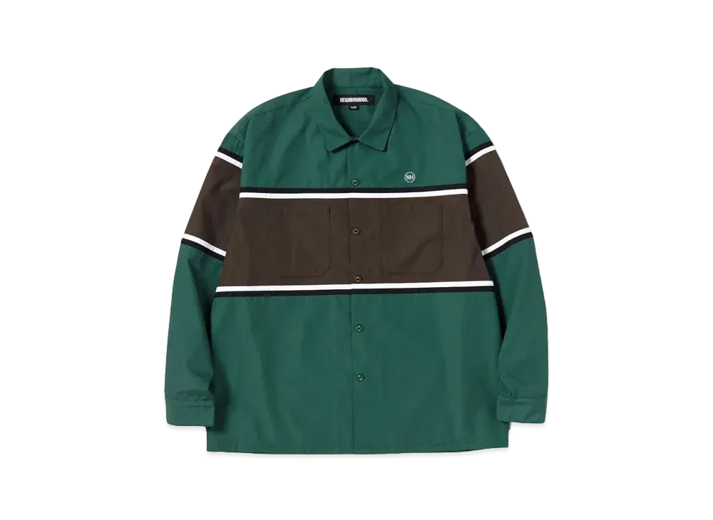 NEIGHBORHOOD Classic Line Work SH LS . EC "Green"