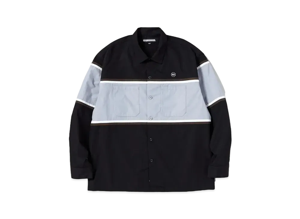 NEIGHBORHOOD Classic Line Work SH LS . EC "Black"