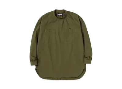 NEIGHBORHOOD Moc Pullover SH LS . CO "Olive Drab"