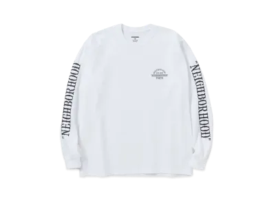 NEIGHBORHOOD NH Tee-6 LS . CO "White"