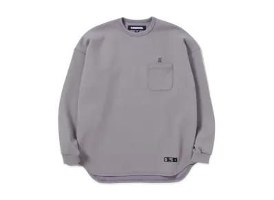 NEIGHBORHOOD Double Crewneck LS . EC "Gray"