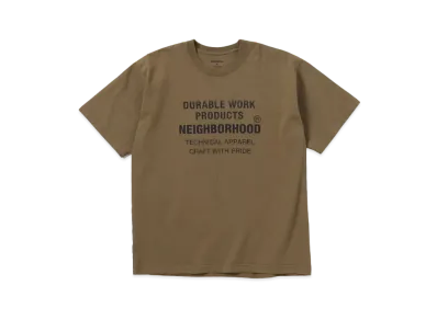 NEIGHBORHOOD NH Tee-8 SS . CO "Olive Drab"