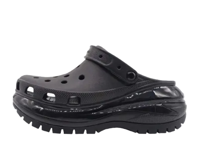 クロックス クラシック メガ クラッシュ クロッグ "ブラック"