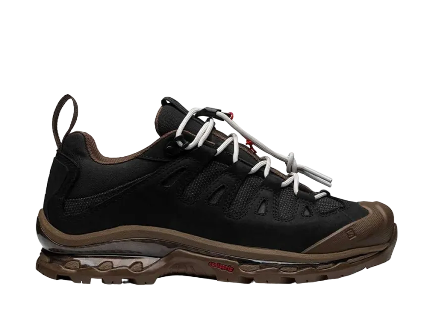 ジーアールテンケー × サロモン クエスト ロー "ブラック/ブラウン ホワイト"