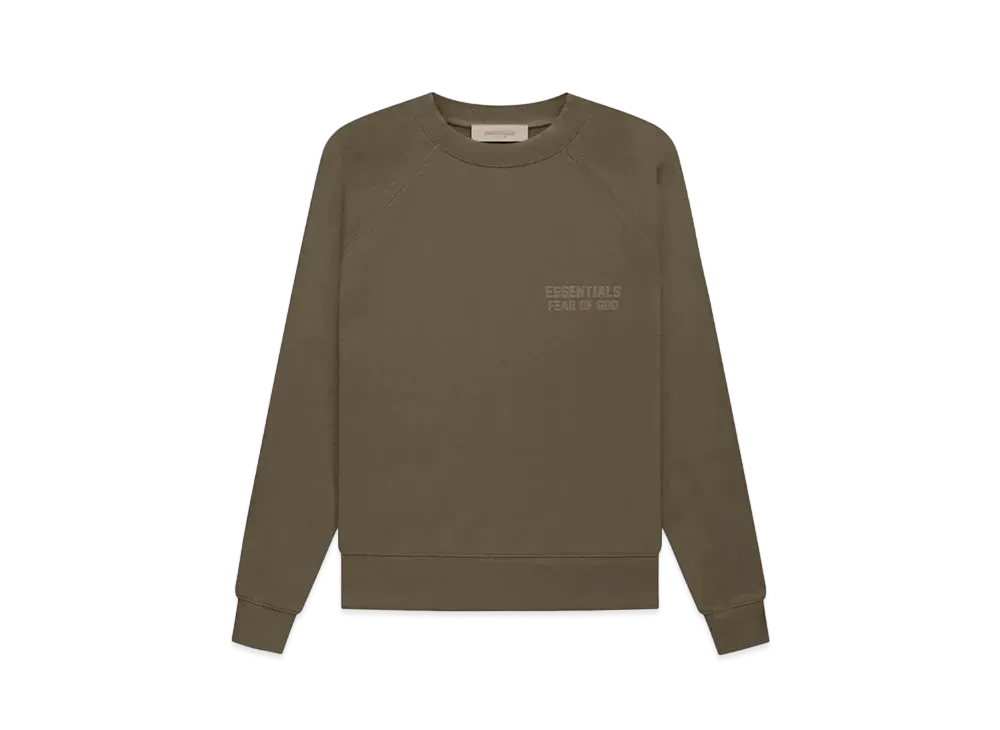 FEAR OF GOD ESSENTIALS Crewneck "Wood"