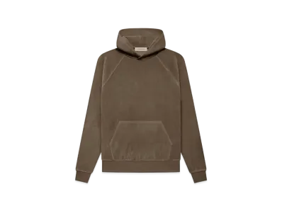 FEAR OF GOD ESSENTIALS Velour Hoodie "Wood"