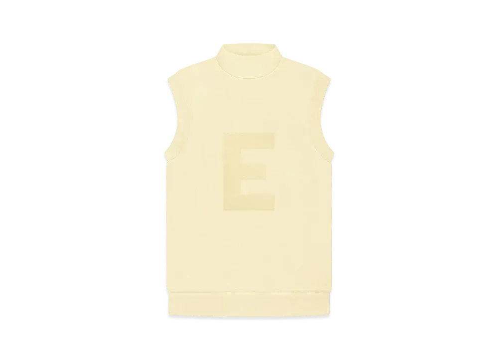 FEAR OF GOD ESSENTIALS Mockneck Vest "Canary"