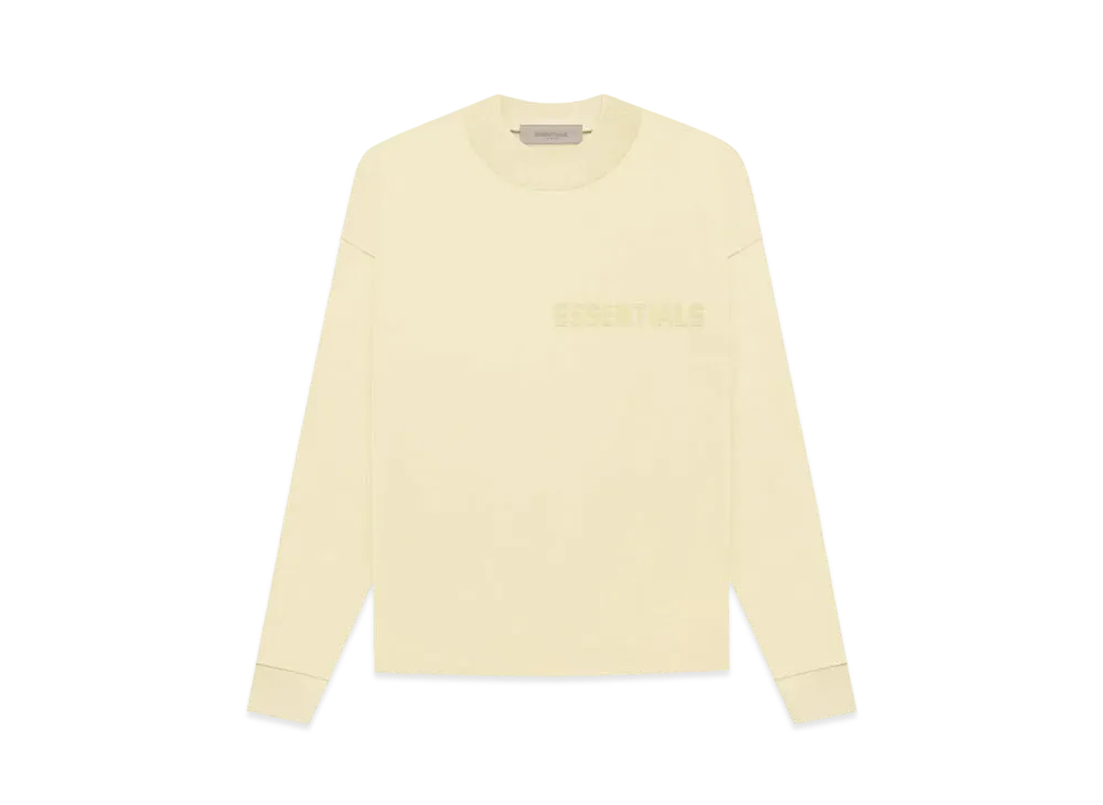 FEAR OF GOD ESSENTIALS LS Tee "Canary"