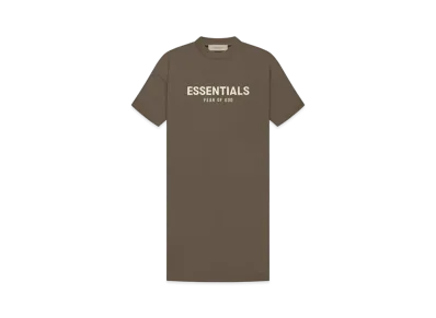 FEAR OF GOD ESSENTIALS Tee Dress "Wood"