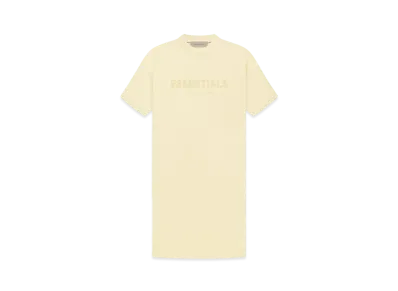 FEAR OF GOD ESSENTIALS Tee Dress "Canary"